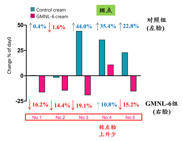 景岳GMNL-6減少皮膚色斑